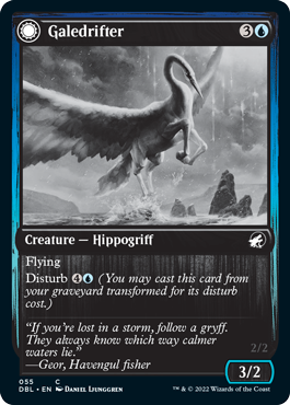 Galedrifter // Waildrifter [Innistrad: Double Feature] MTG Single Magic: The Gathering    | Red Claw Gaming