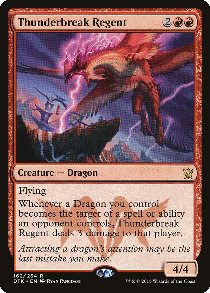 Thunderbreak Regent [Dragons of Tarkir] MTG Single Magic: The Gathering    | Red Claw Gaming