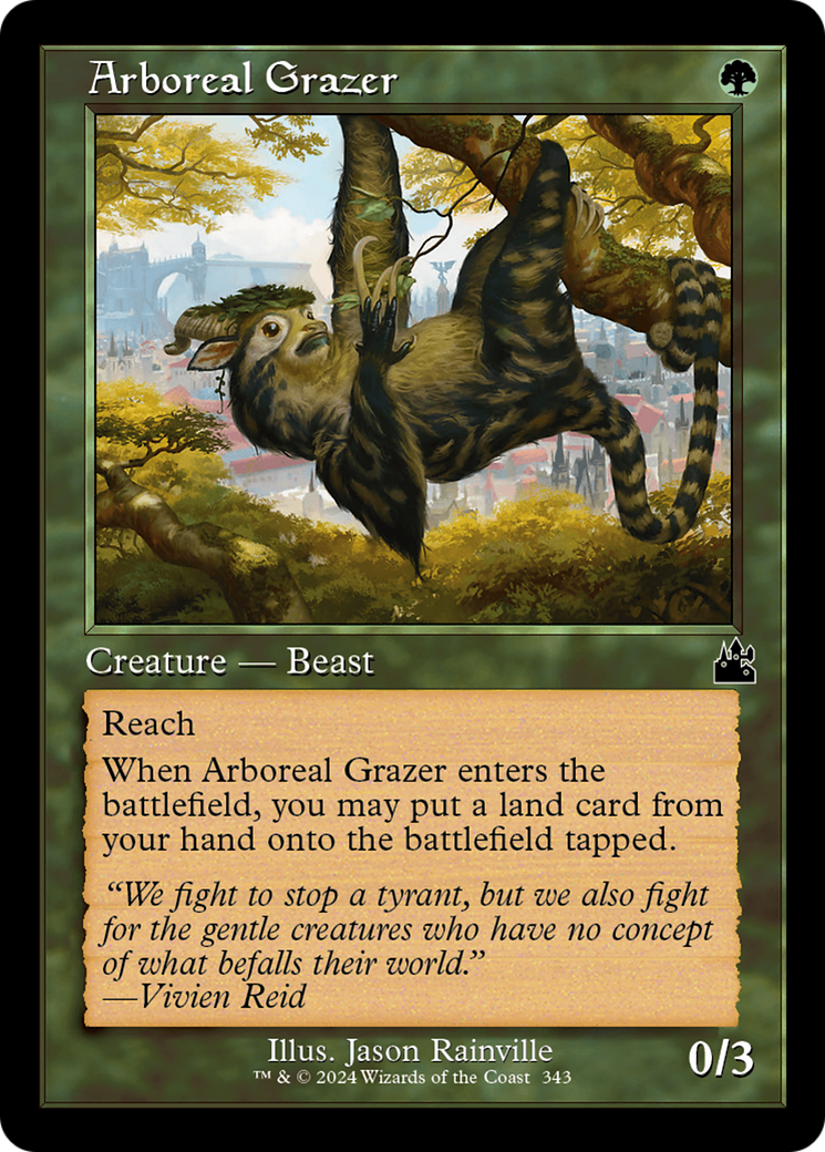 Arboreal Grazer (Retro Frame) [Ravnica Remastered] MTG Single Magic: The Gathering    | Red Claw Gaming