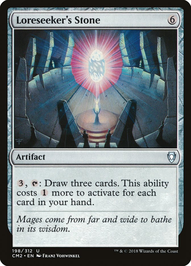 Loreseeker's Stone [Commander Anthology Volume II] MTG Single Magic: The Gathering    | Red Claw Gaming