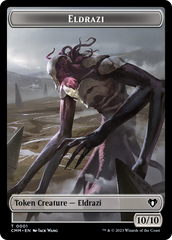 Eldrazi // Myr Double-Sided Token [Commander Masters Tokens] MTG Single Magic: The Gathering    | Red Claw Gaming
