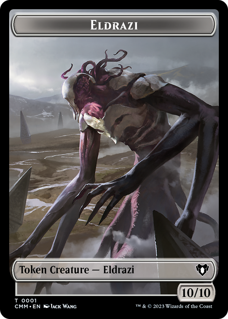 Eldrazi Spawn // Rat Double-Sided Token [Commander Masters Tokens] MTG Single Magic: The Gathering    | Red Claw Gaming