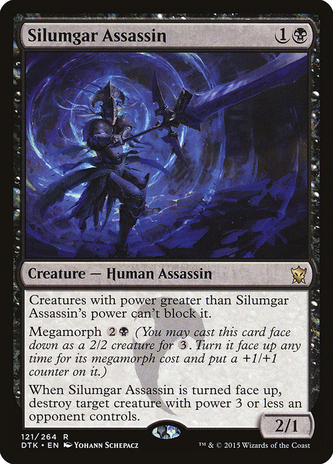 Silumgar Assassin [Dragons of Tarkir] MTG Single Magic: The Gathering    | Red Claw Gaming