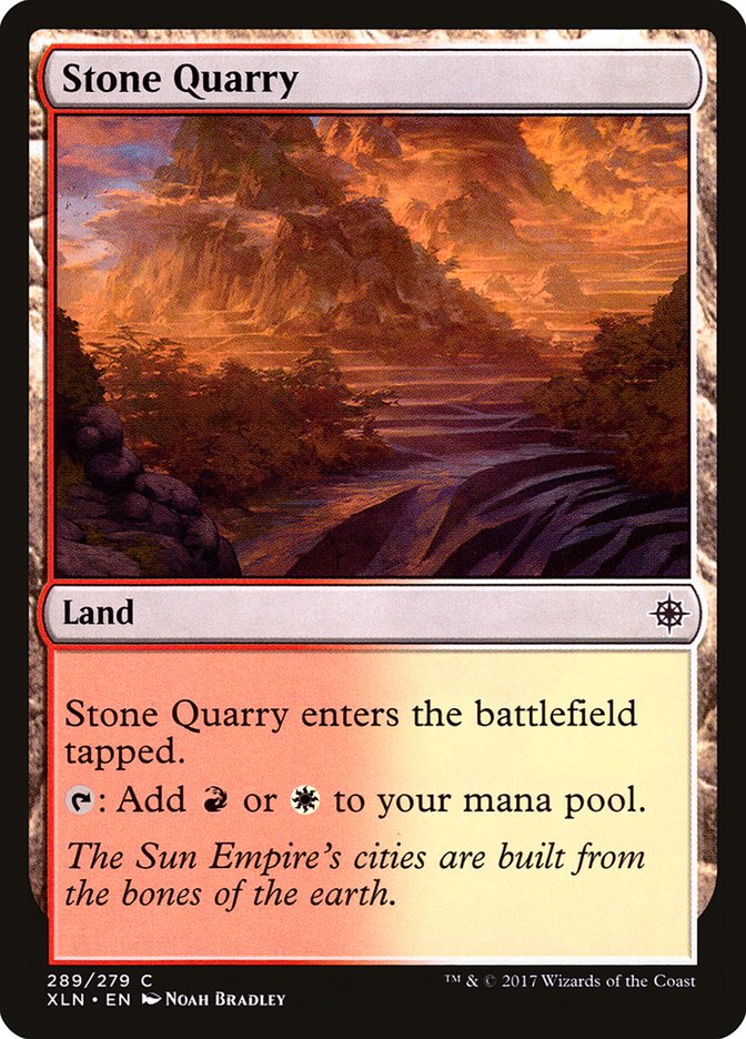 Stone Quarry [Ixalan] MTG Single Magic: The Gathering    | Red Claw Gaming