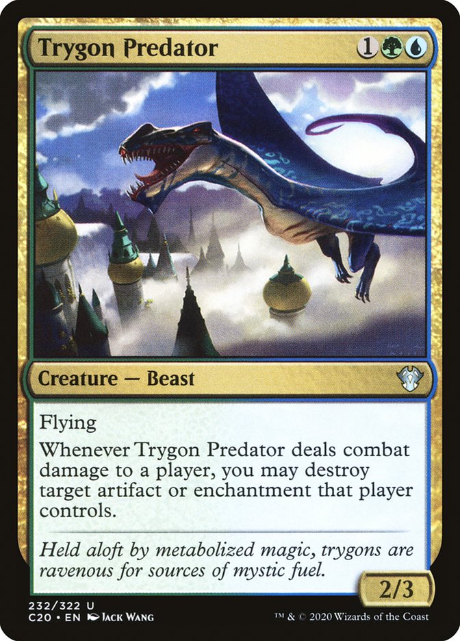 Trygon Predator [Commander 2020] MTG Single Magic: The Gathering    | Red Claw Gaming