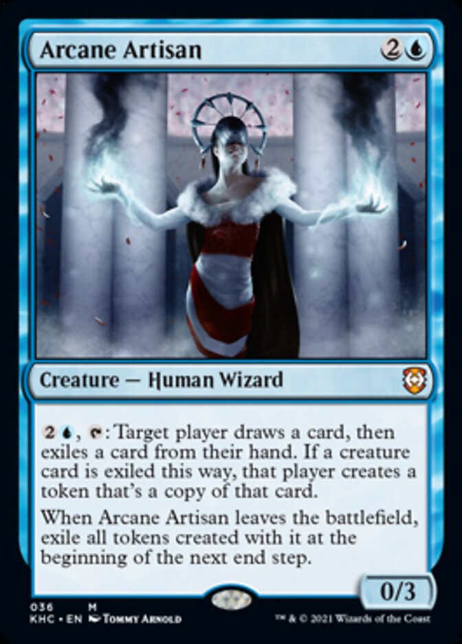 Arcane Artisan [Kaldheim Commander] MTG Single Magic: The Gathering    | Red Claw Gaming