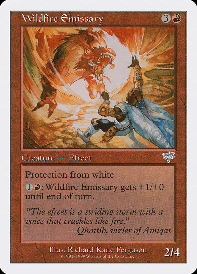 Wildfire Emissary [Battle Royale] MTG Single Magic: The Gathering    | Red Claw Gaming