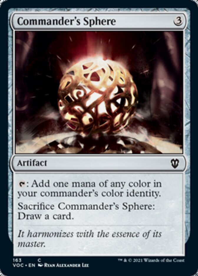 Commander's Sphere [Innistrad: Crimson Vow Commander] MTG Single Magic: The Gathering    | Red Claw Gaming