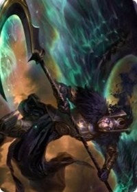 Vengeful Reaper Art Card [Kaldheim Art Series] MTG Single Magic: The Gathering    | Red Claw Gaming