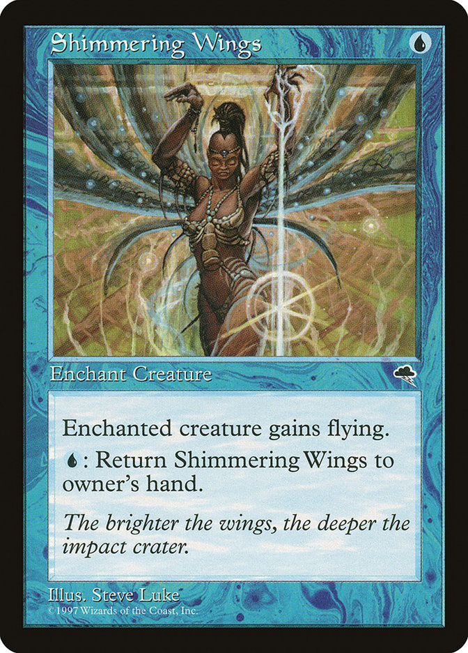 Shimmering Wings [Tempest] MTG Single Magic: The Gathering    | Red Claw Gaming