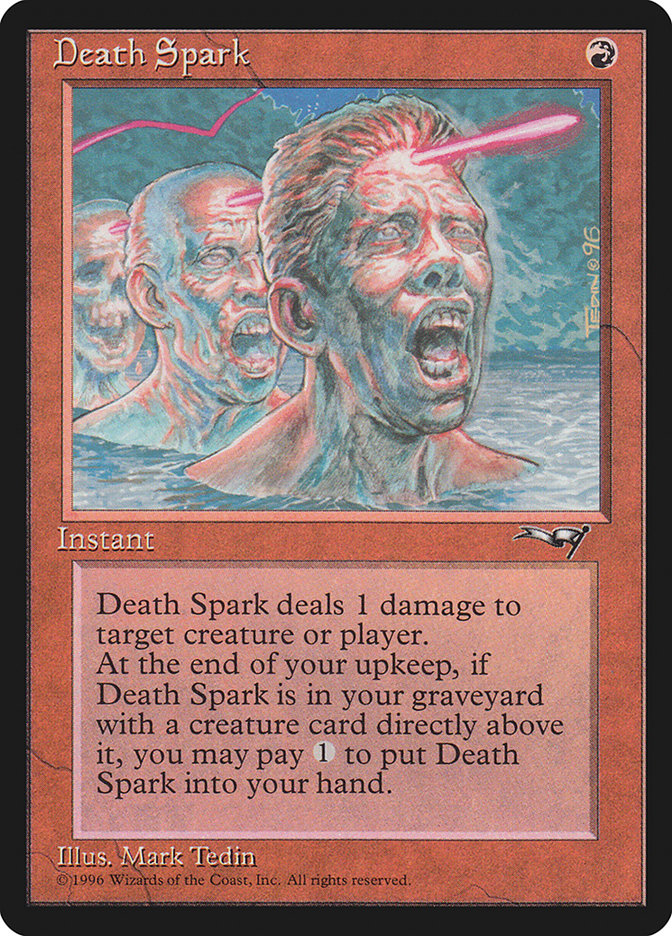 Death Spark [Alliances] MTG Single Magic: The Gathering    | Red Claw Gaming