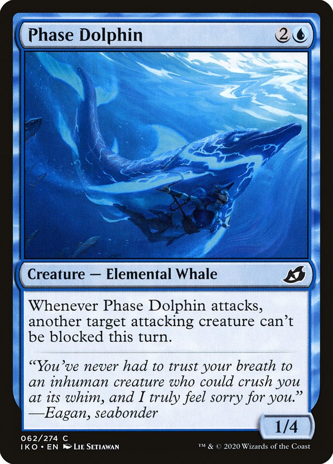 Phase Dolphin [Ikoria: Lair of Behemoths] MTG Single Magic: The Gathering    | Red Claw Gaming