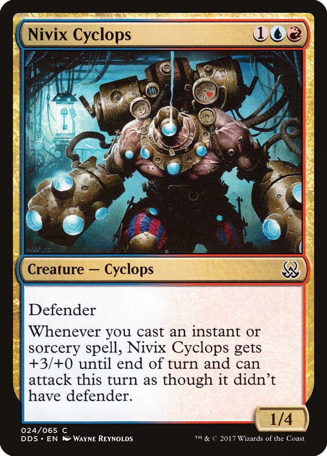 Nivix Cyclops [Duel Decks: Mind vs. Might] MTG Single Magic: The Gathering    | Red Claw Gaming