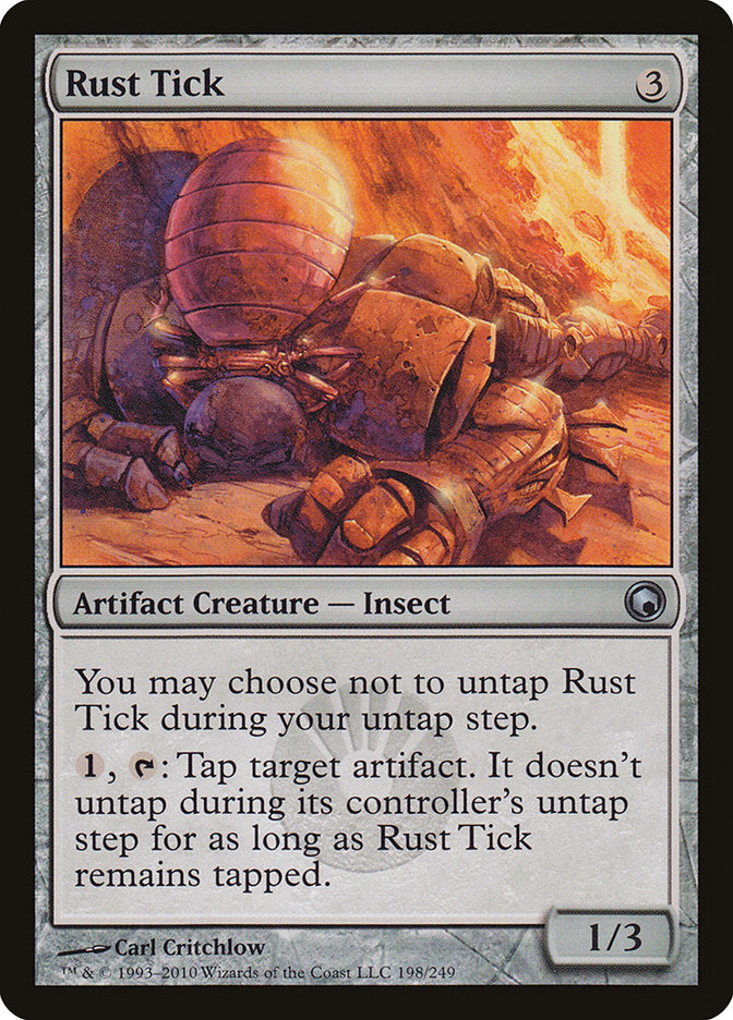 Rust Tick [Scars of Mirrodin] MTG Single Magic: The Gathering    | Red Claw Gaming