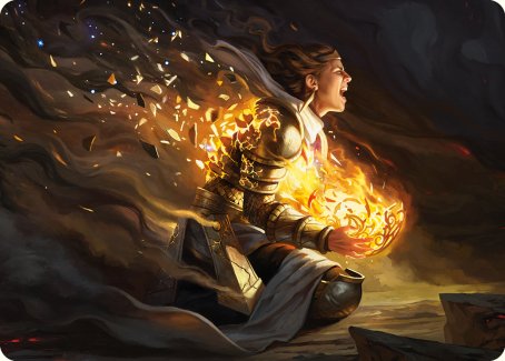 Vanish into Eternity Art Card [Phyrexia: All Will Be One Art Series] MTG Single Magic: The Gathering    | Red Claw Gaming