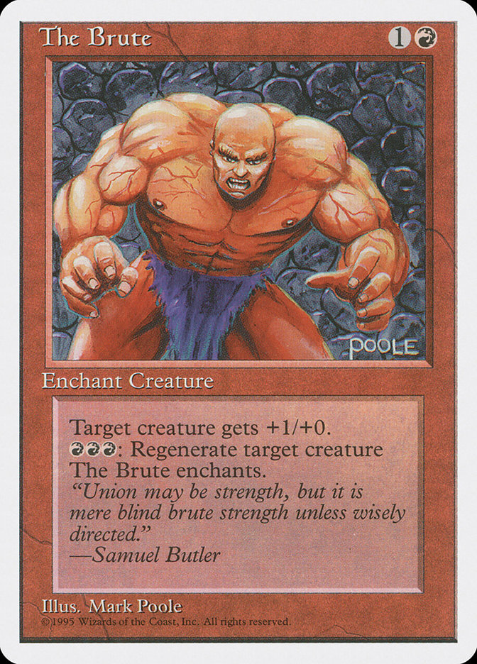 The Brute [Fourth Edition] MTG Single Magic: The Gathering    | Red Claw Gaming