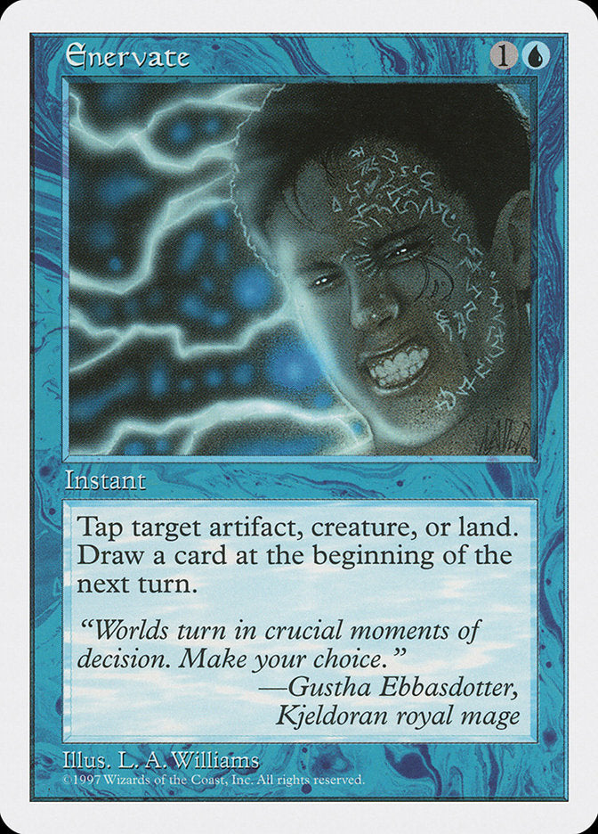 Enervate [Fifth Edition] MTG Single Magic: The Gathering    | Red Claw Gaming