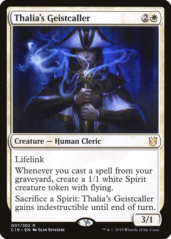 Thalia's Geistcaller [Commander 2019] MTG Single Magic: The Gathering    | Red Claw Gaming