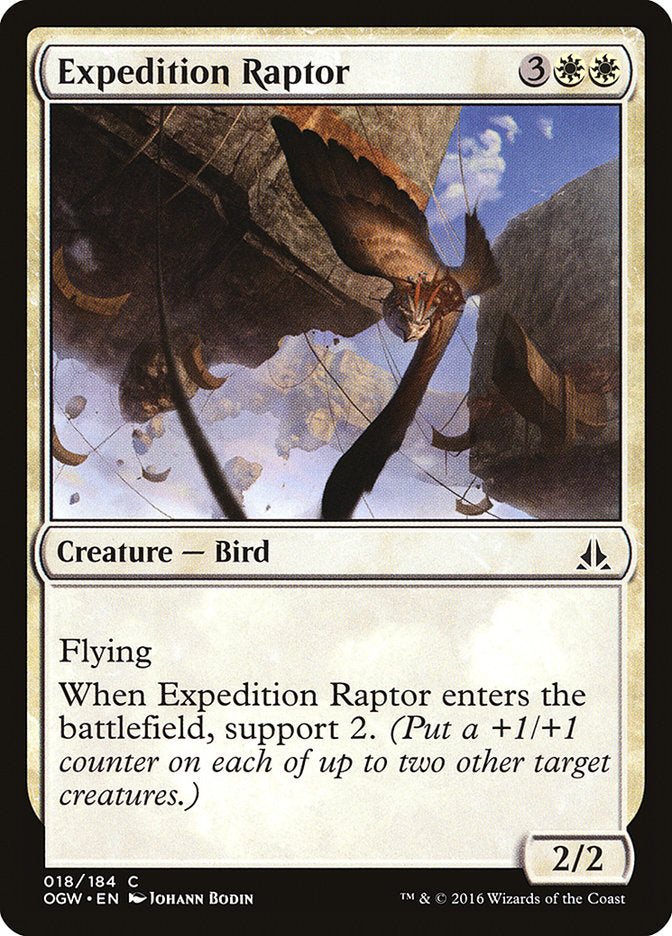 Expedition Raptor [Oath of the Gatewatch] MTG Single Magic: The Gathering    | Red Claw Gaming