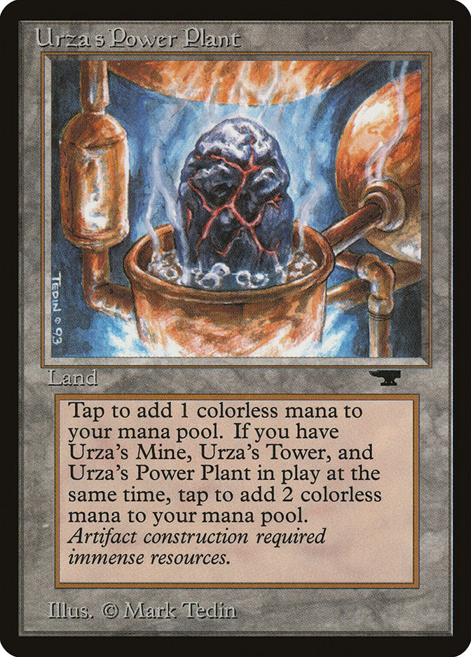 Urza's Power Plant (Boiling Rock) [Antiquities] MTG Single Magic: The Gathering    | Red Claw Gaming