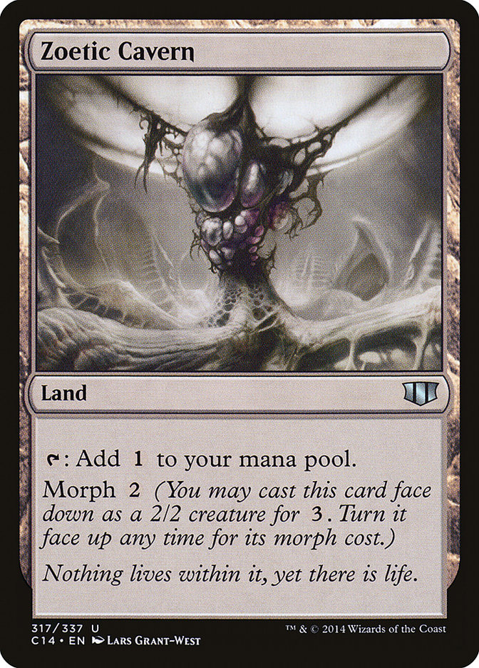 Zoetic Cavern [Commander 2014] MTG Single Magic: The Gathering    | Red Claw Gaming