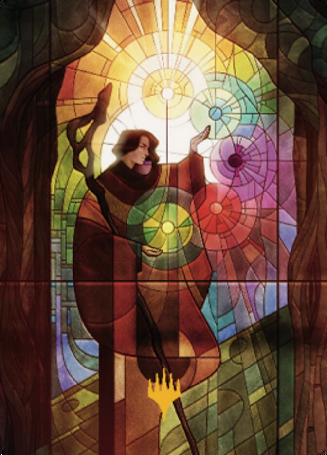 Jodah, the Unifier Art Card (Gold-Stamped Signature) [Dominaria United Art Series] MTG Single Magic: The Gathering    | Red Claw Gaming