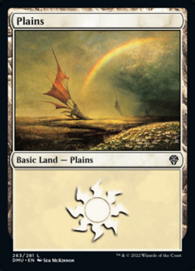 Plains (263) [Dominaria United] MTG Single Magic: The Gathering    | Red Claw Gaming