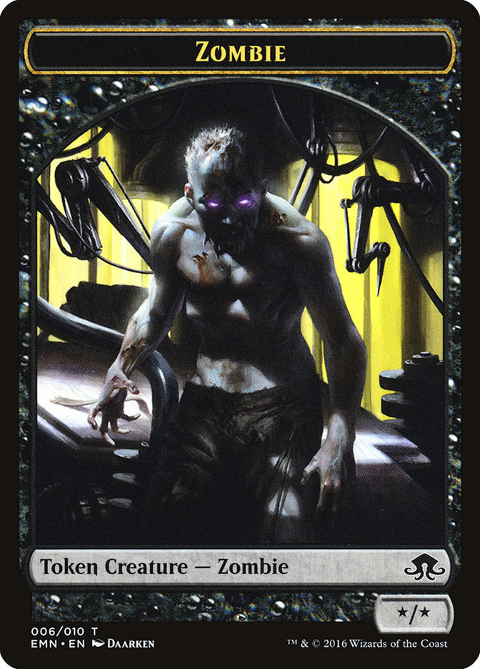 Zombie Token (006/010) [Eldritch Moon Tokens] MTG Single Magic: The Gathering    | Red Claw Gaming