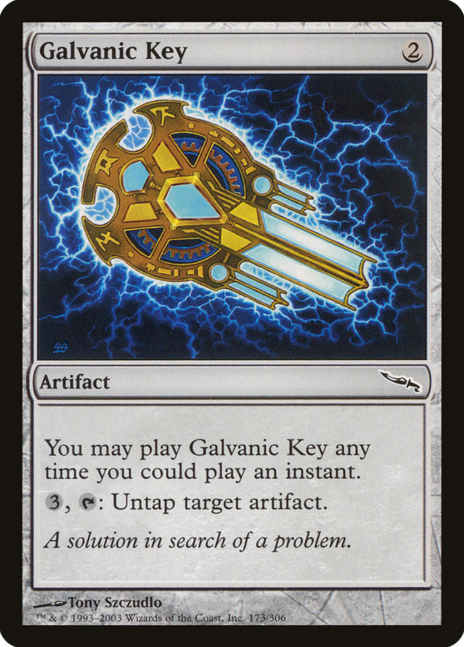 Galvanic Key [Mirrodin] MTG Single Magic: The Gathering    | Red Claw Gaming