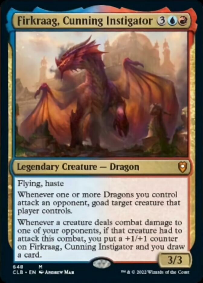 Firkraag, Cunning Instigator [Commander Legends: Battle for Baldur's Gate] MTG Single Magic: The Gathering    | Red Claw Gaming