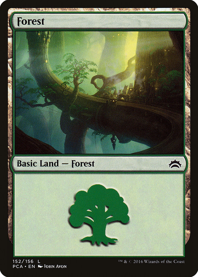 Forest (152) [Planechase Anthology] MTG Single Magic: The Gathering    | Red Claw Gaming