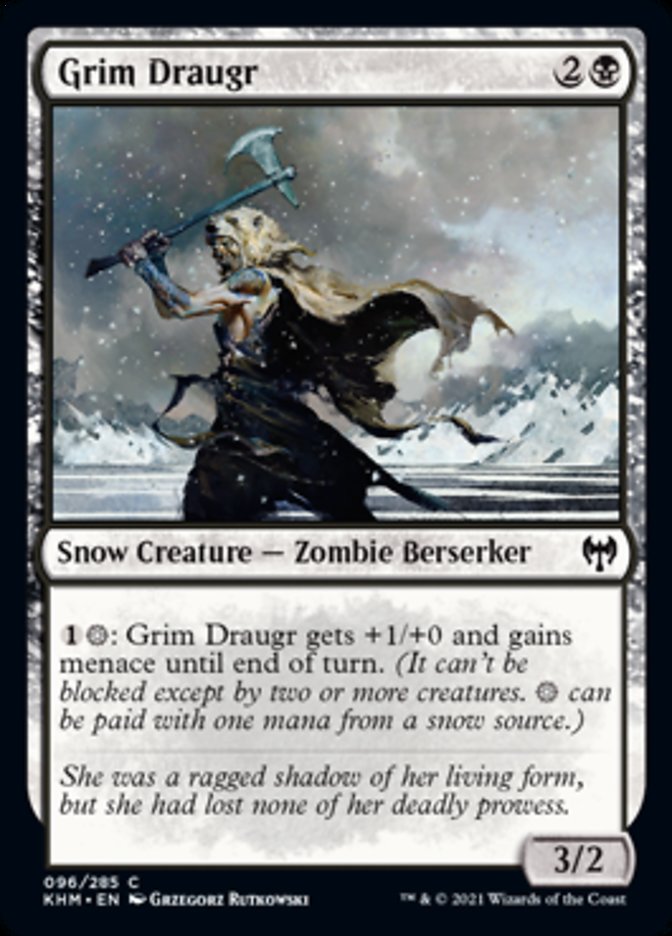 Grim Draugr [Kaldheim] MTG Single Magic: The Gathering    | Red Claw Gaming