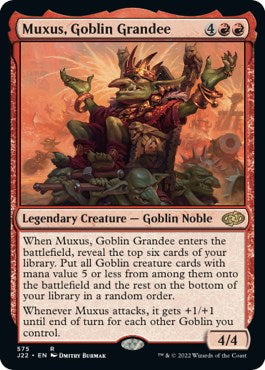 Muxus, Goblin Grandee [Jumpstart 2022] MTG Single Magic: The Gathering    | Red Claw Gaming