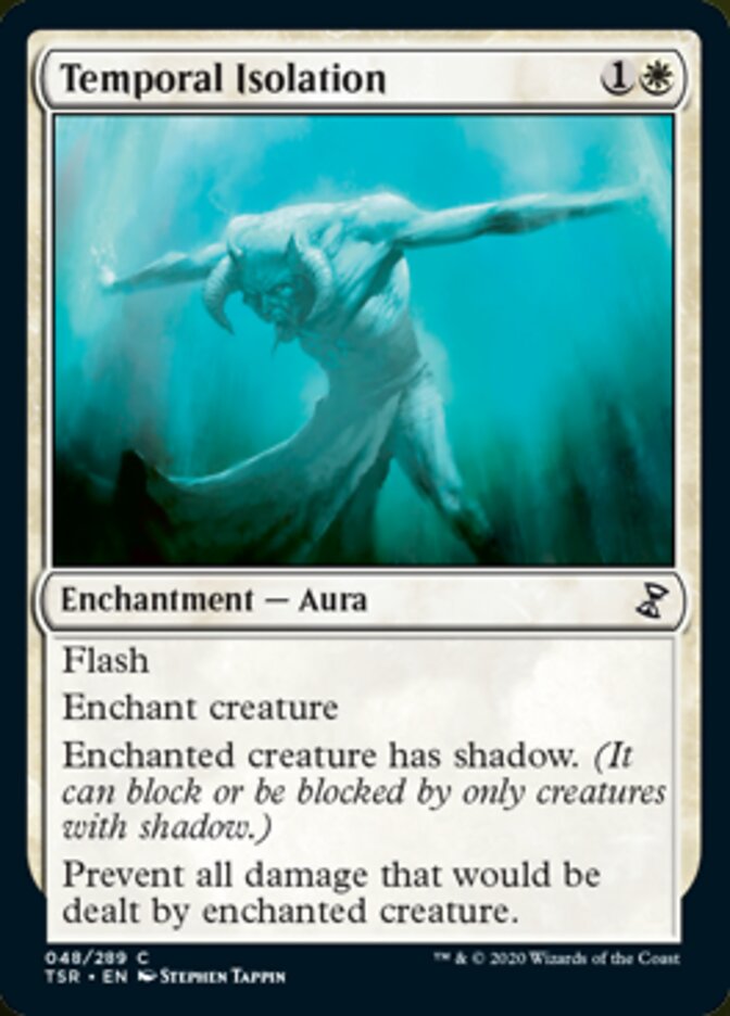 Temporal Isolation [Time Spiral Remastered] MTG Single Magic: The Gathering    | Red Claw Gaming