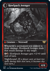Ill-Tempered Loner // Howlpack Avenger [Innistrad: Double Feature] MTG Single Magic: The Gathering    | Red Claw Gaming