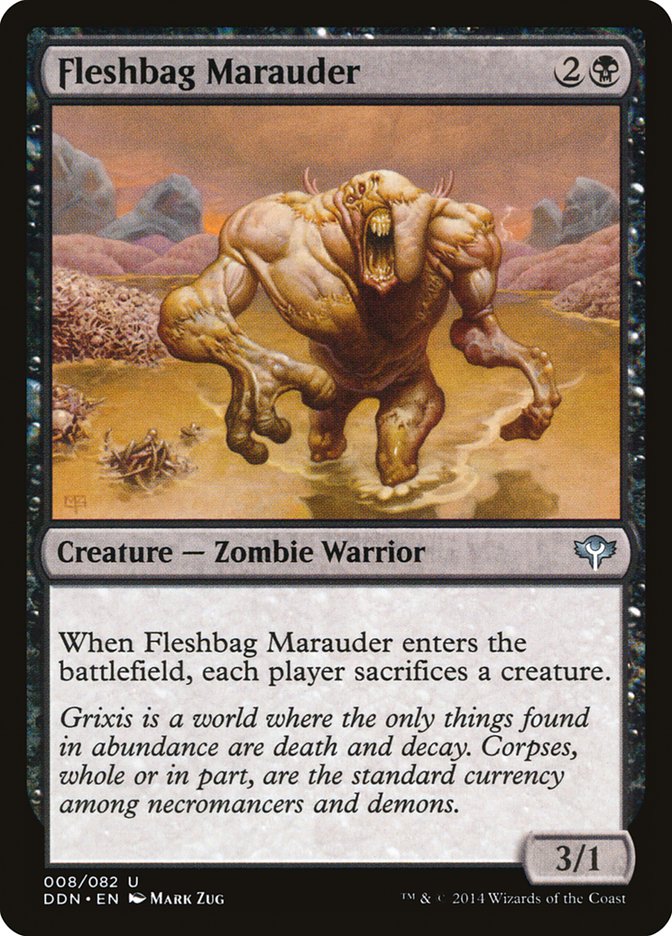 Fleshbag Marauder [Duel Decks: Speed vs. Cunning] MTG Single Magic: The Gathering    | Red Claw Gaming