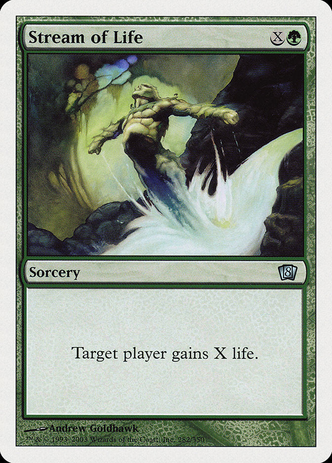 Stream of Life [Eighth Edition] MTG Single Magic: The Gathering    | Red Claw Gaming