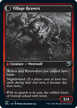 Village Watch // Village Reavers [Innistrad: Double Feature] MTG Single Magic: The Gathering    | Red Claw Gaming