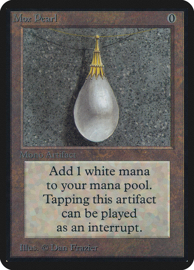 Mox Pearl [Alpha Edition] MTG Single Magic: The Gathering    | Red Claw Gaming
