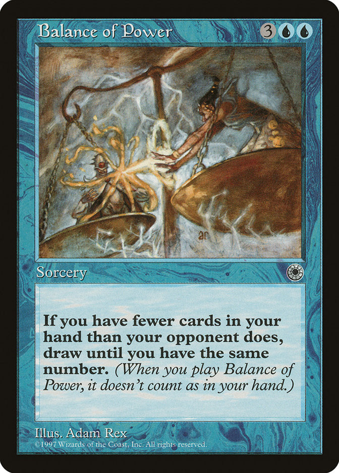 Balance of Power [Portal] MTG Single Magic: The Gathering    | Red Claw Gaming