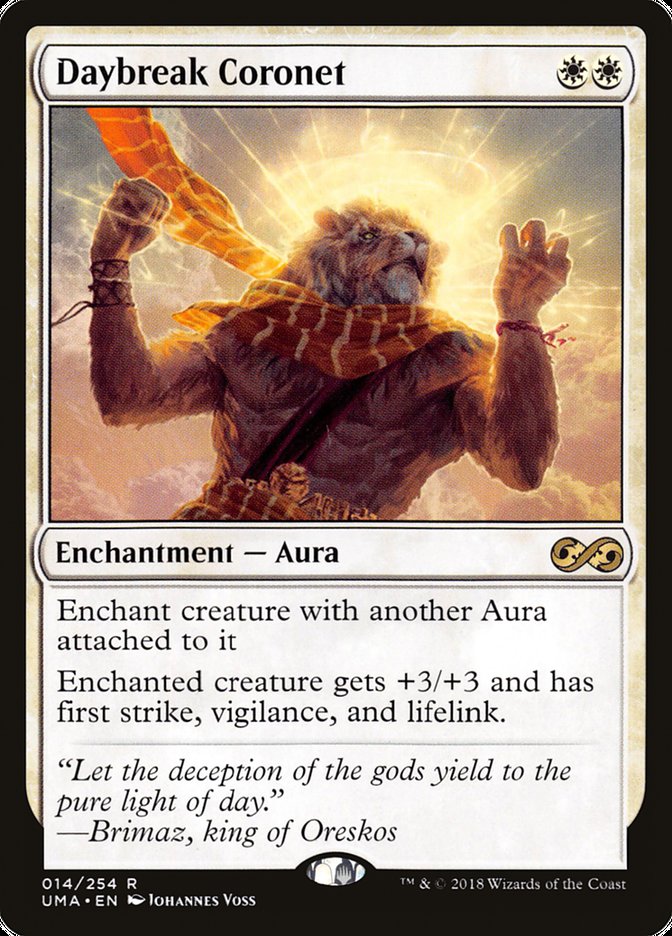 Daybreak Coronet [Ultimate Masters] MTG Single Magic: The Gathering    | Red Claw Gaming