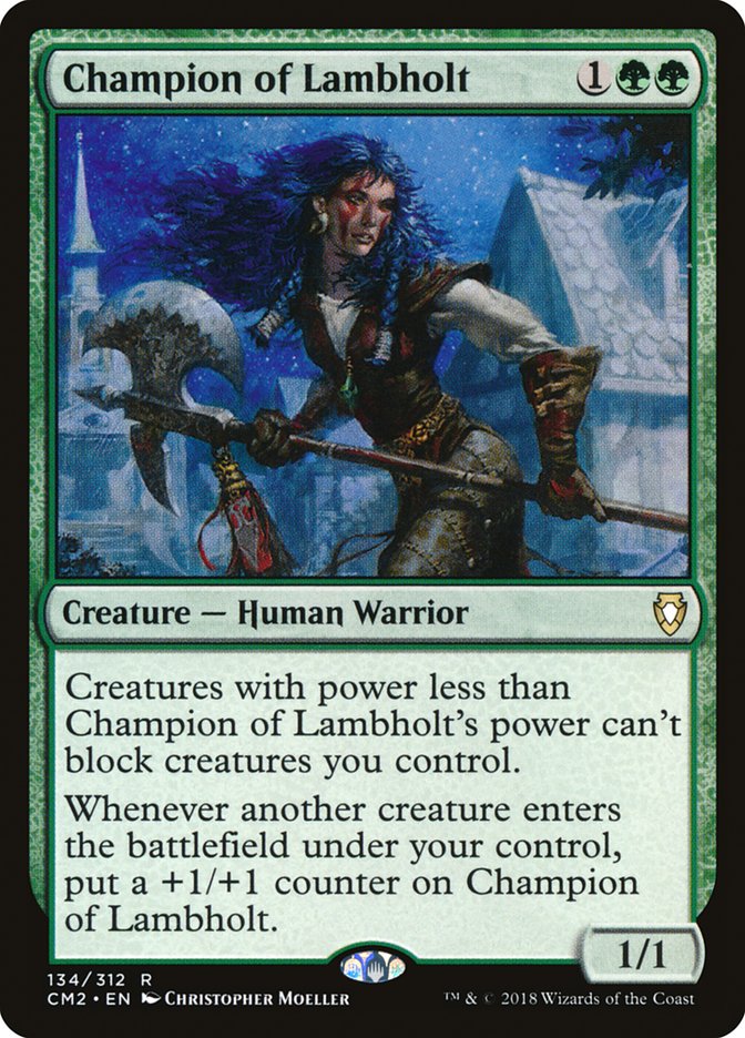 Champion of Lambholt [Commander Anthology Volume II] MTG Single Magic: The Gathering    | Red Claw Gaming