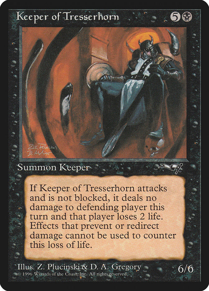 Keeper of Tresserhorn [Alliances] MTG Single Magic: The Gathering    | Red Claw Gaming