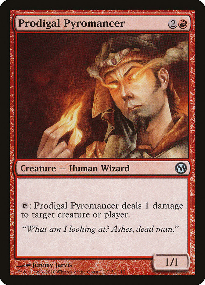 Prodigal Pyromancer [Duels of the Planeswalkers] MTG Single Magic: The Gathering    | Red Claw Gaming