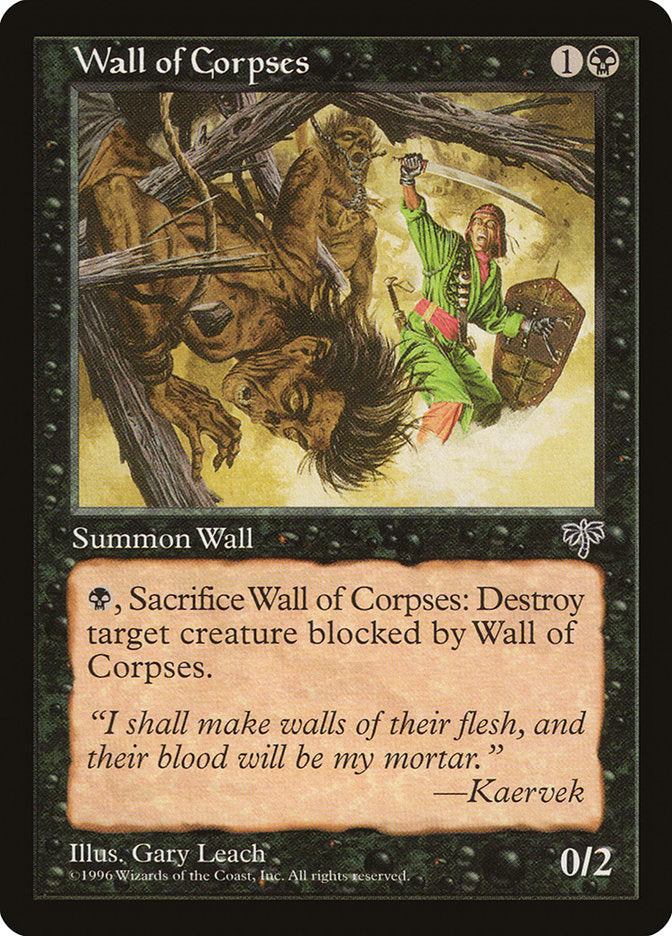 Wall of Corpses [Mirage] MTG Single Magic: The Gathering    | Red Claw Gaming