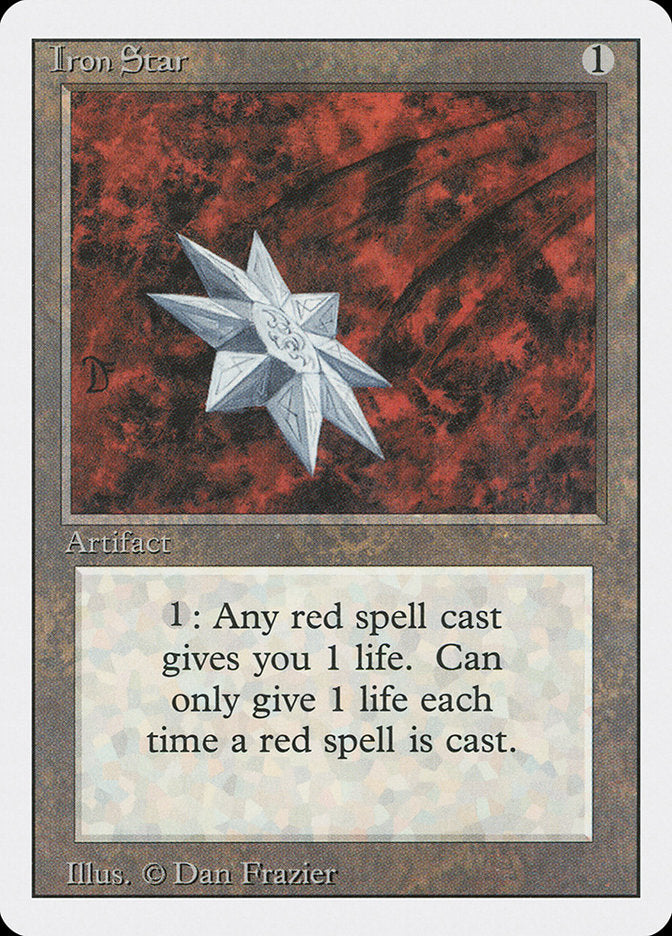 Iron Star [Revised Edition] MTG Single Magic: The Gathering    | Red Claw Gaming