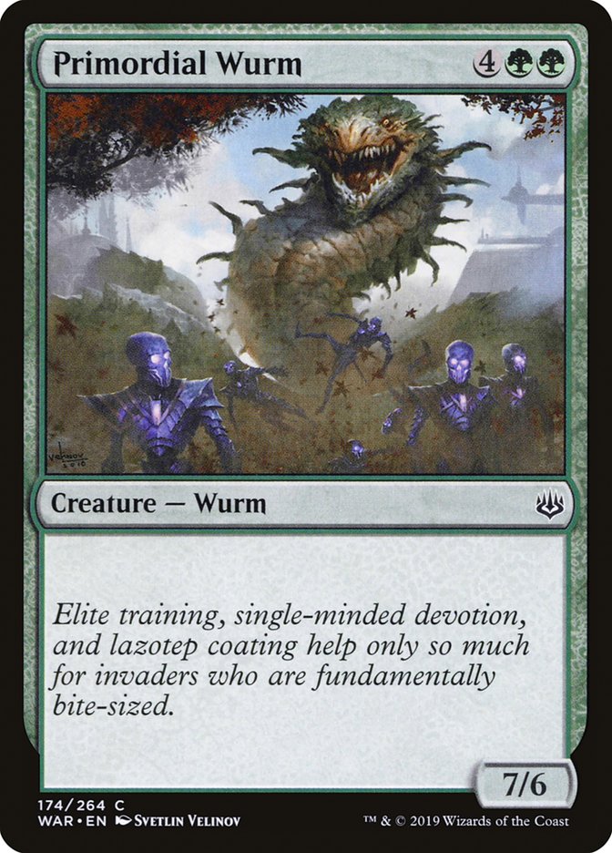 Primordial Wurm [War of the Spark] MTG Single Magic: The Gathering    | Red Claw Gaming