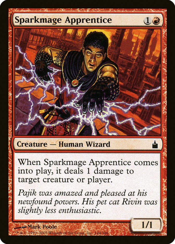 Sparkmage Apprentice [Ravnica: City of Guilds] MTG Single Magic: The Gathering    | Red Claw Gaming