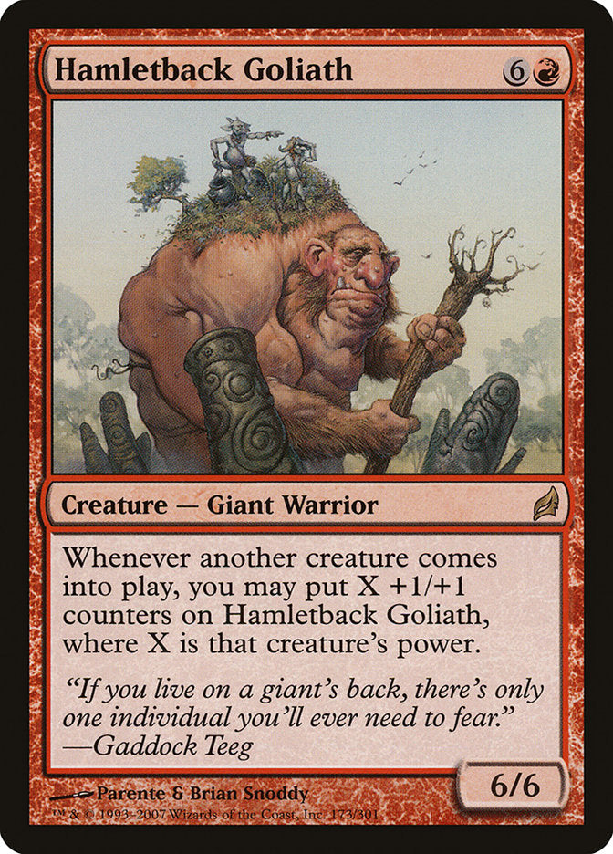 Hamletback Goliath [Lorwyn] MTG Single Magic: The Gathering    | Red Claw Gaming