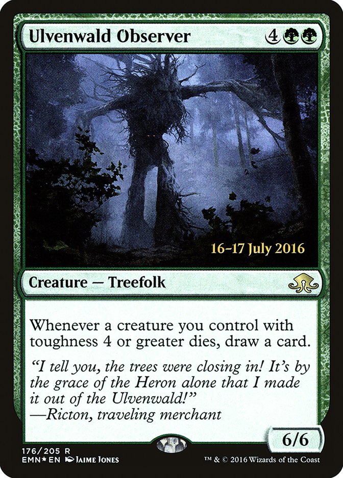 Ulvenwald Observer [Eldritch Moon Prerelease Promos] MTG Single Magic: The Gathering    | Red Claw Gaming